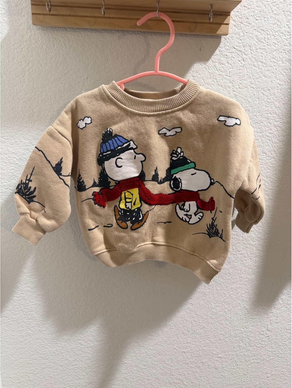 Zara Snoopy Sweater size 6-9 months